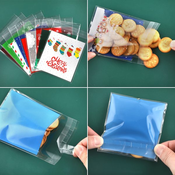 400 Christmas Candy Ziplock Bags (4 Styles) - Image 6