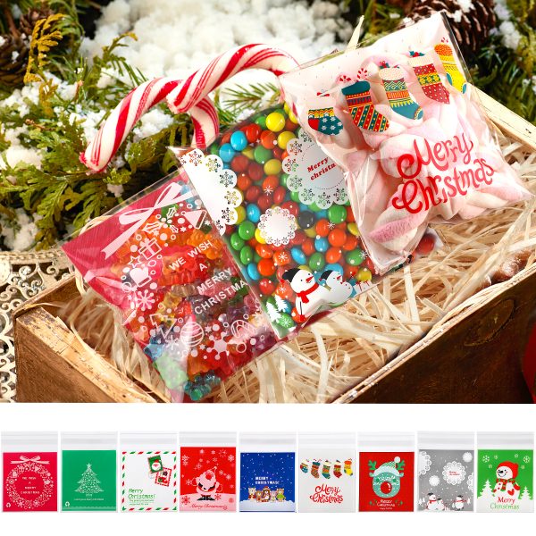 400 Christmas Candy Ziplock Bags (4 Styles) - Image 4